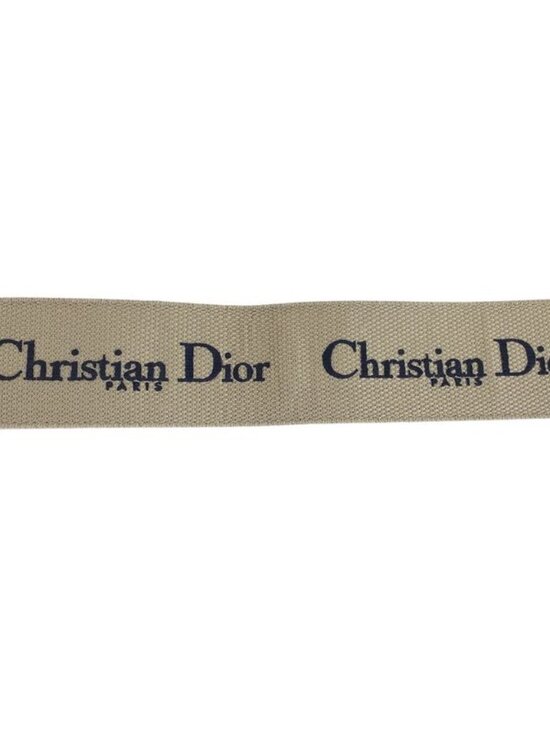 Dior Black Navy Gold Leather 50 MA Belt main image 4